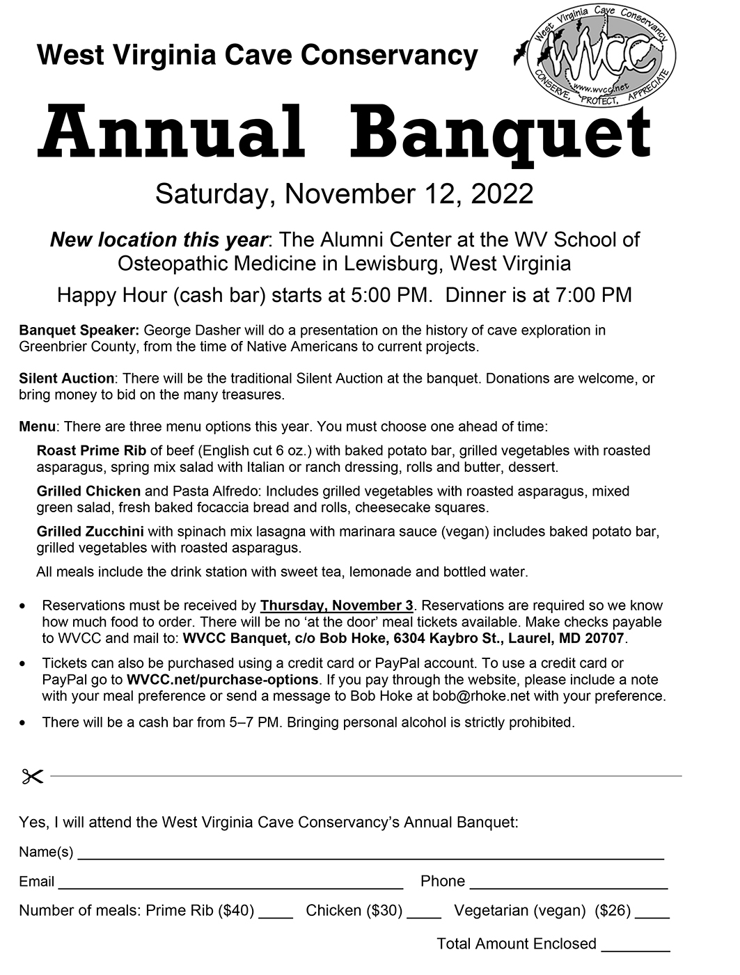 WVCC 2022 Banquet